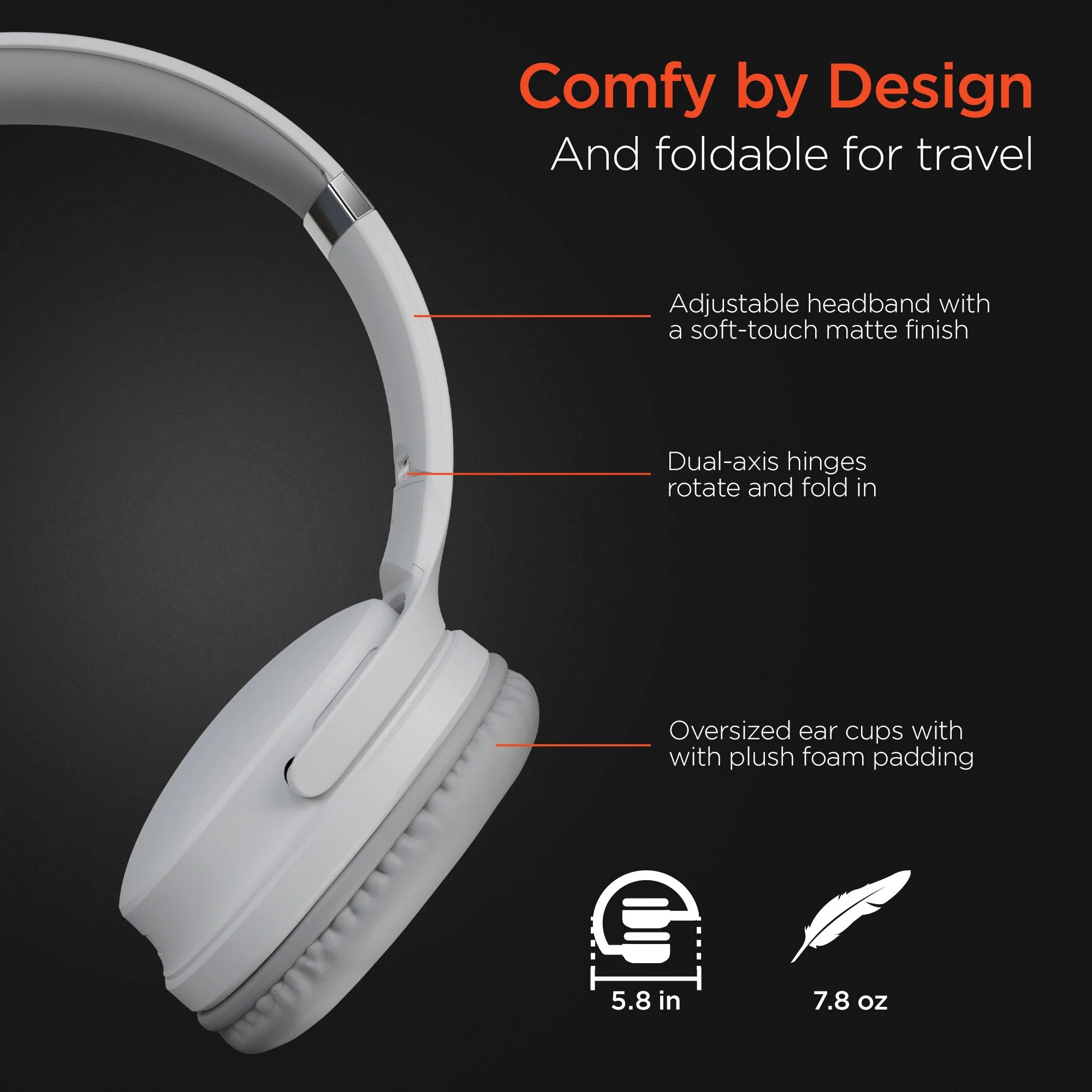 Hypergear Flip 2-In-1 Headphones plus Speaker