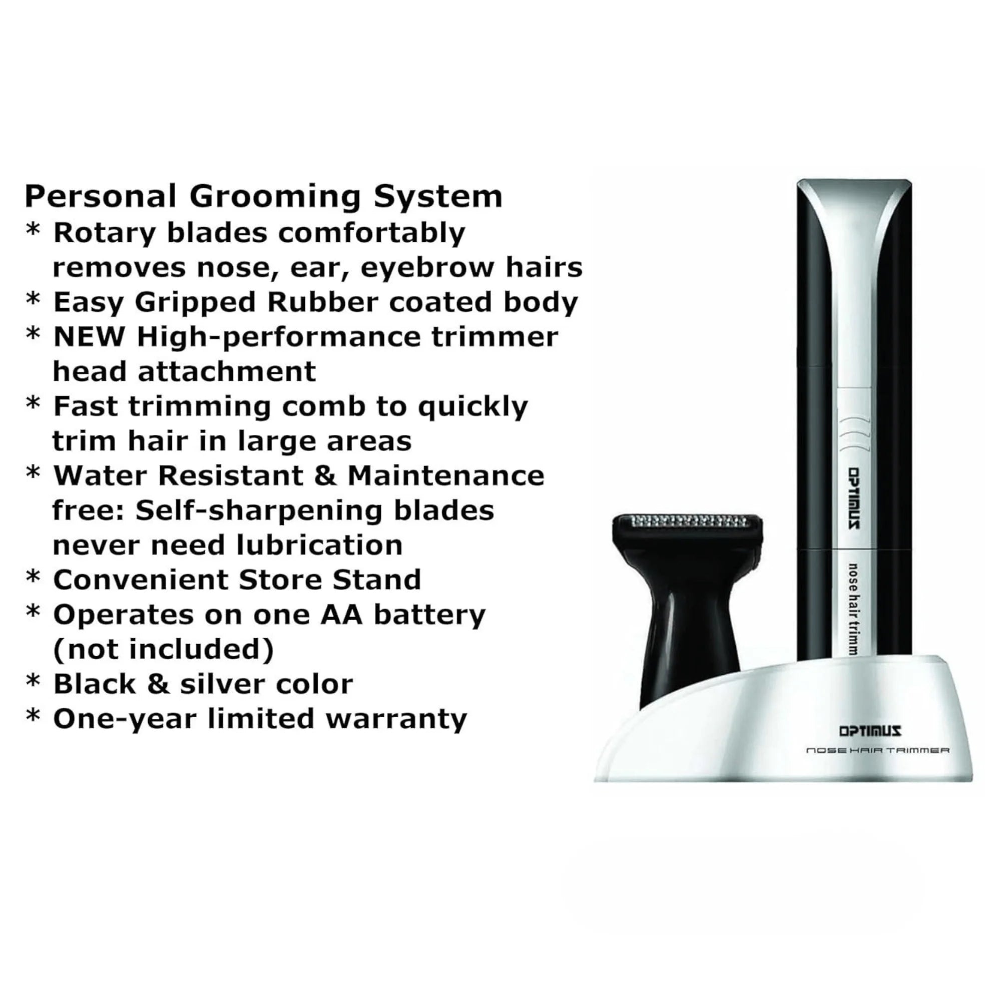 Optimus Battery Operated Personal Grooming System