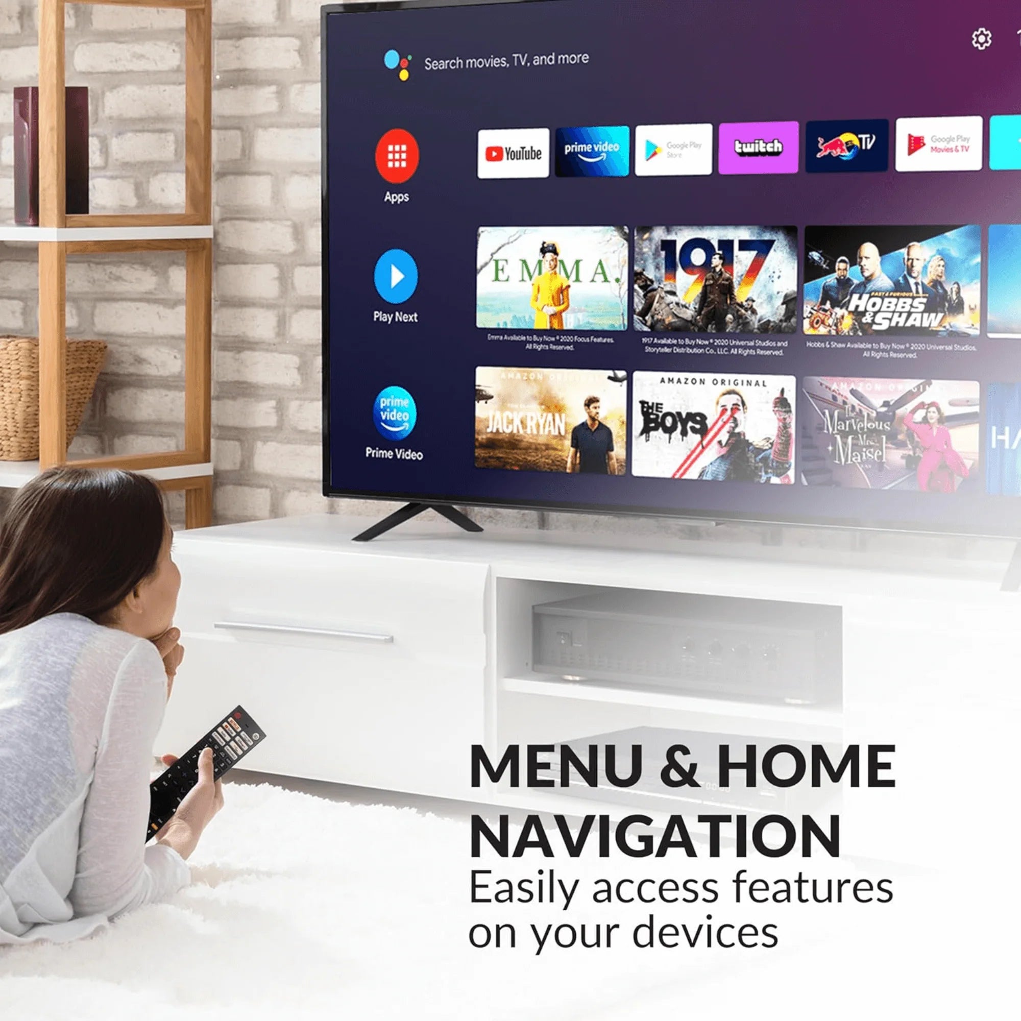 Supersonic Smart Multifunctional Universal Remote Control for Smart Tvs and TV DVD Combos